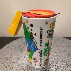 Starbucks Kids Tumbler with Red Lid
